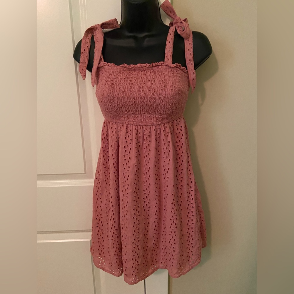Hollister Rose Eyelet Dress